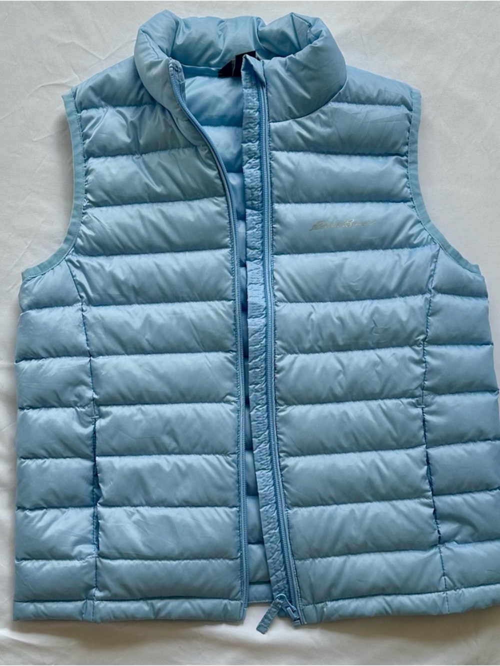 Eddie Bauer Light Blue Quilted Vest - Kids